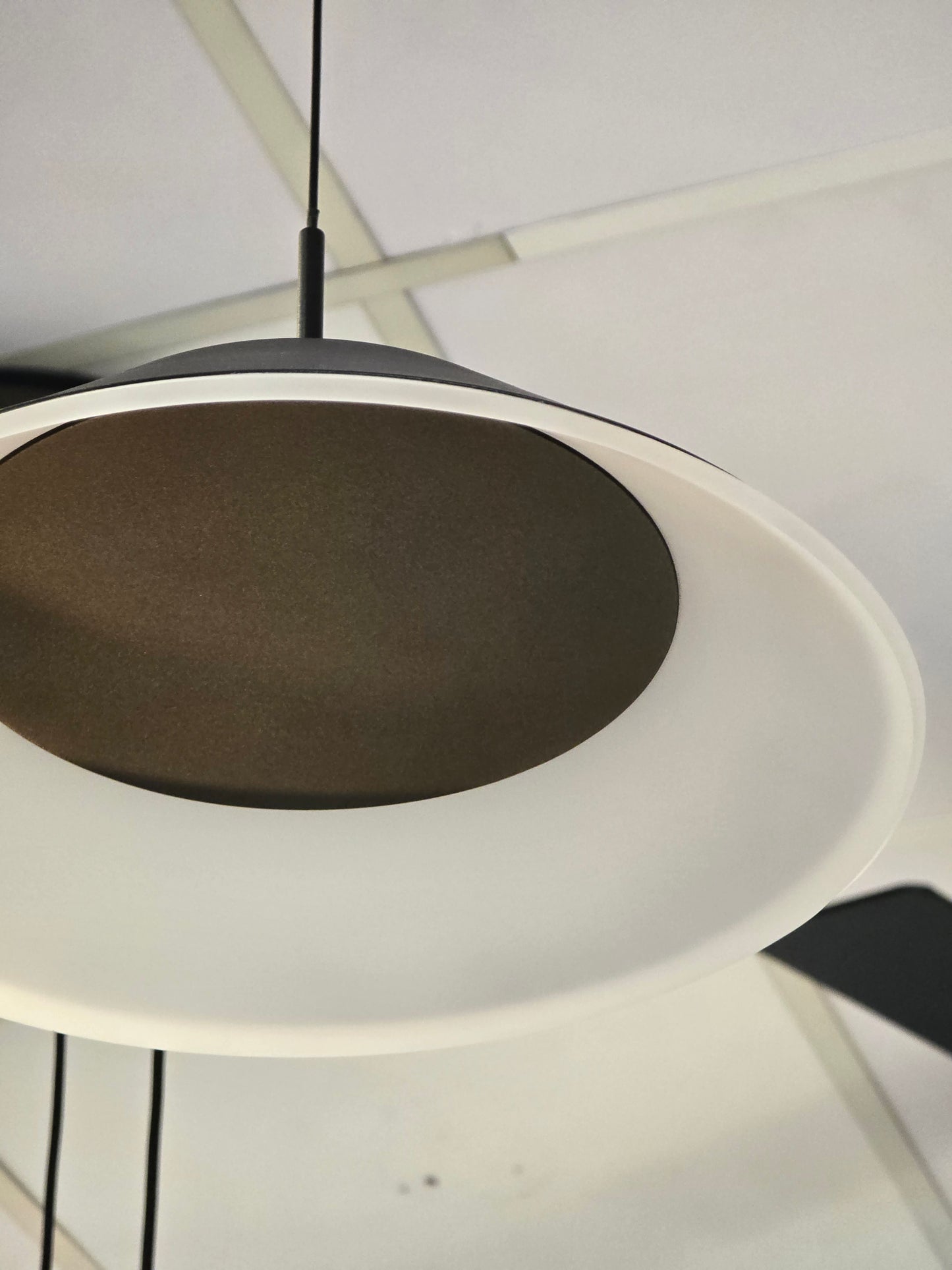 DO/114154 | DECOLAMP MODERN DECORATIVE PENDANT LIGHT LED 25W - BLACK