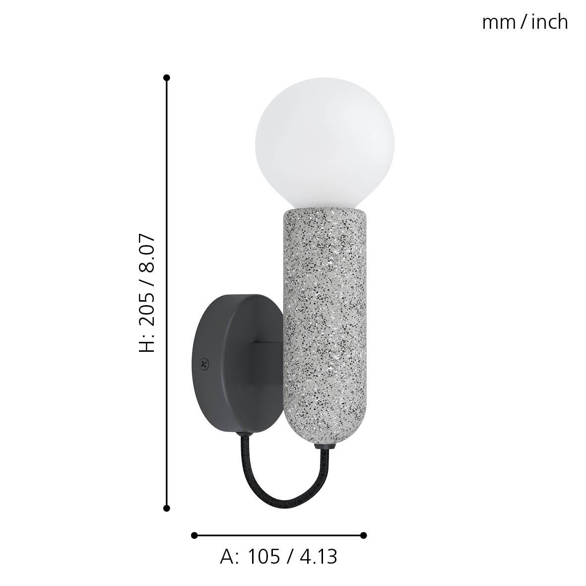 EG/39834 | EGLO GIACONECCHIA WALL LIGHT