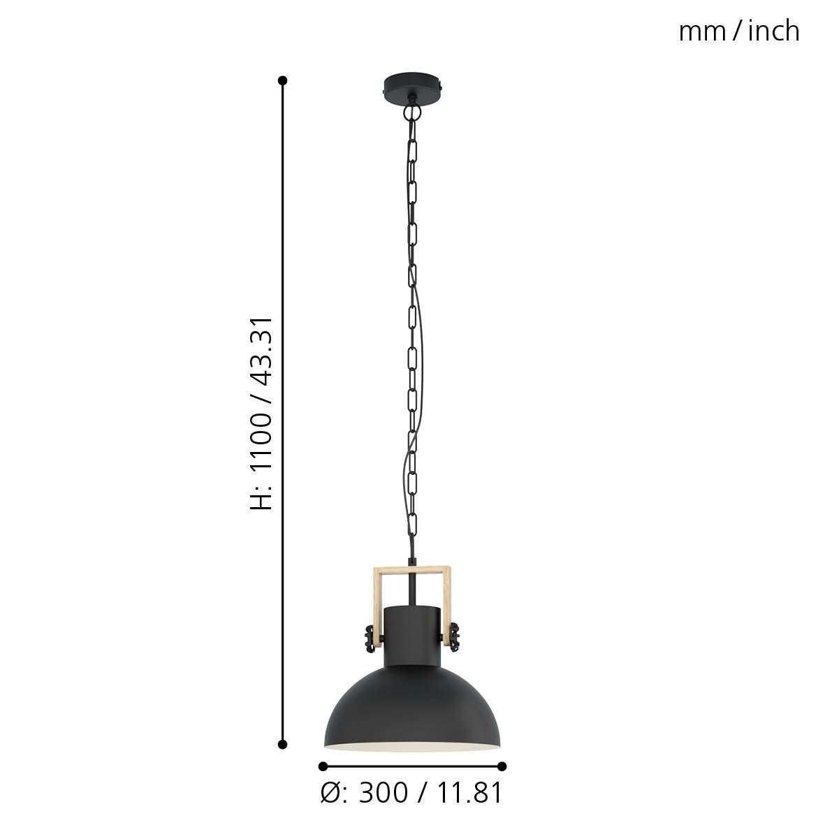 EG/43162 | EGLO LUBENHAM PENDANT LIGHT