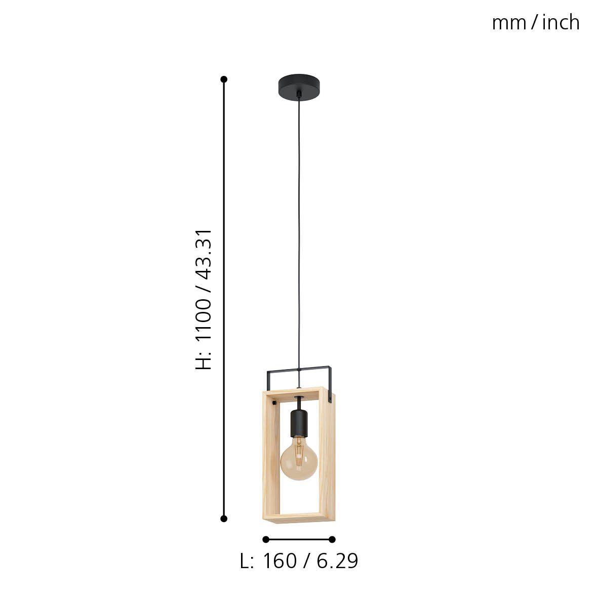 EG/43413 | EGLO FAMBOROUGH PENDANT LIGHT