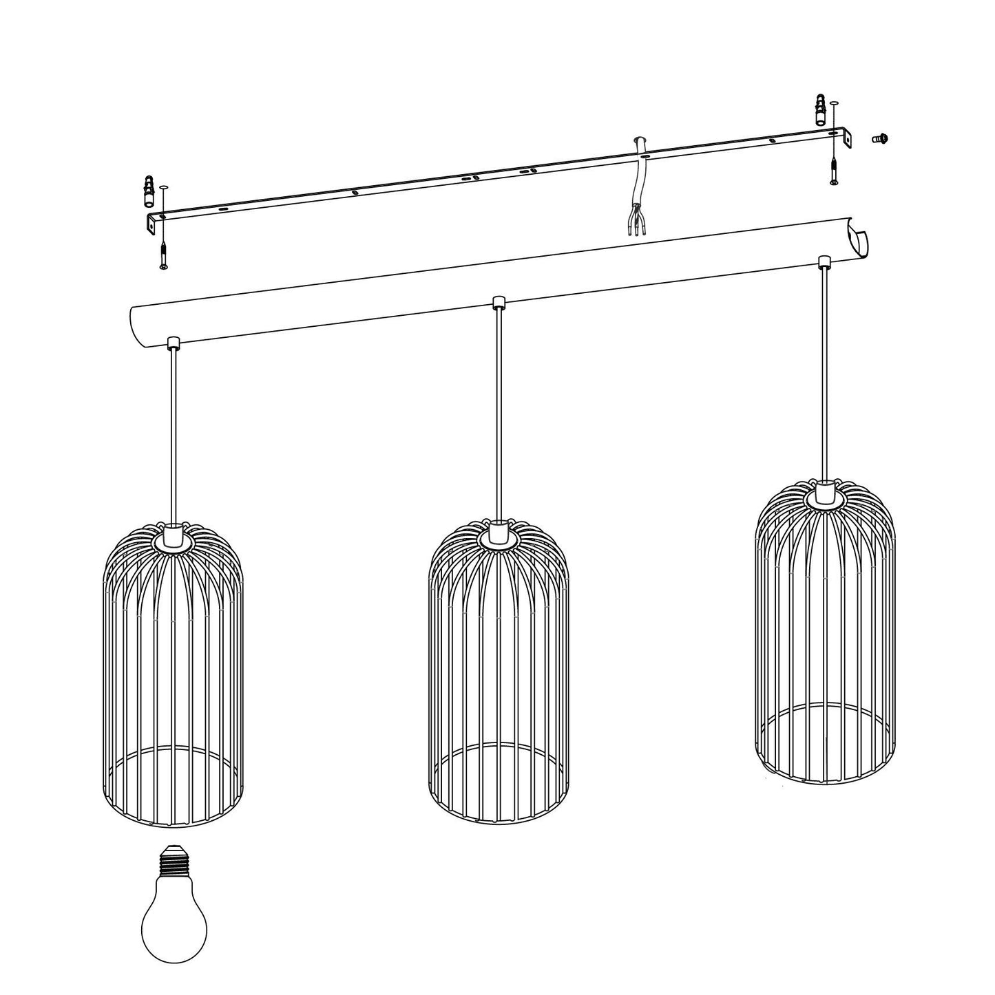EG/49645 | EGLO ROCCAMENA PENDANT LIGHT