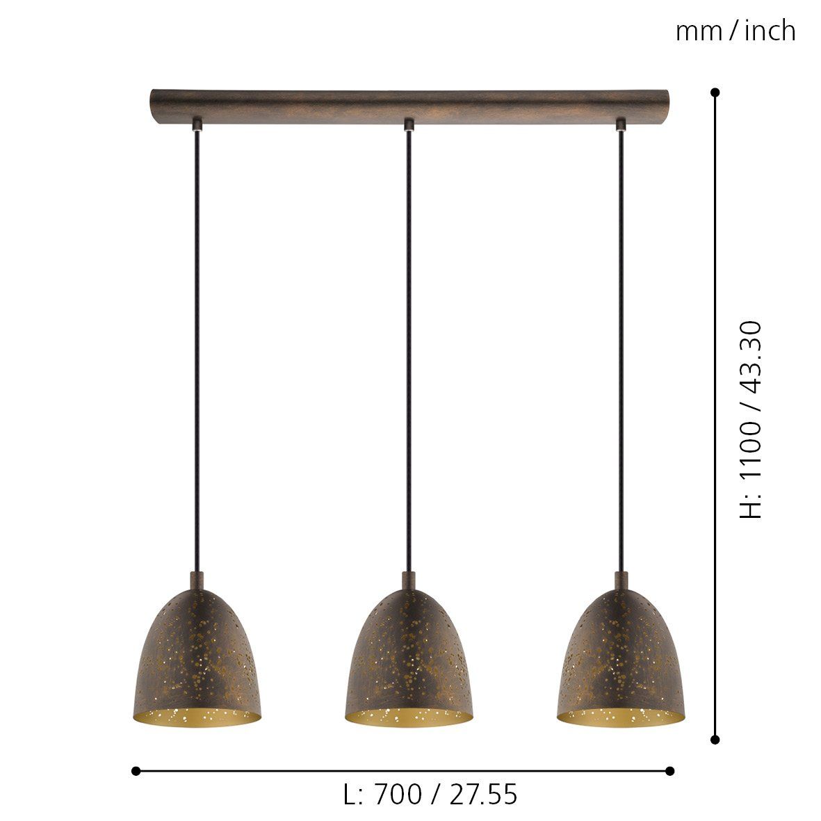 EG/49871 | EGLO SAFI PENDANT LIGHT
