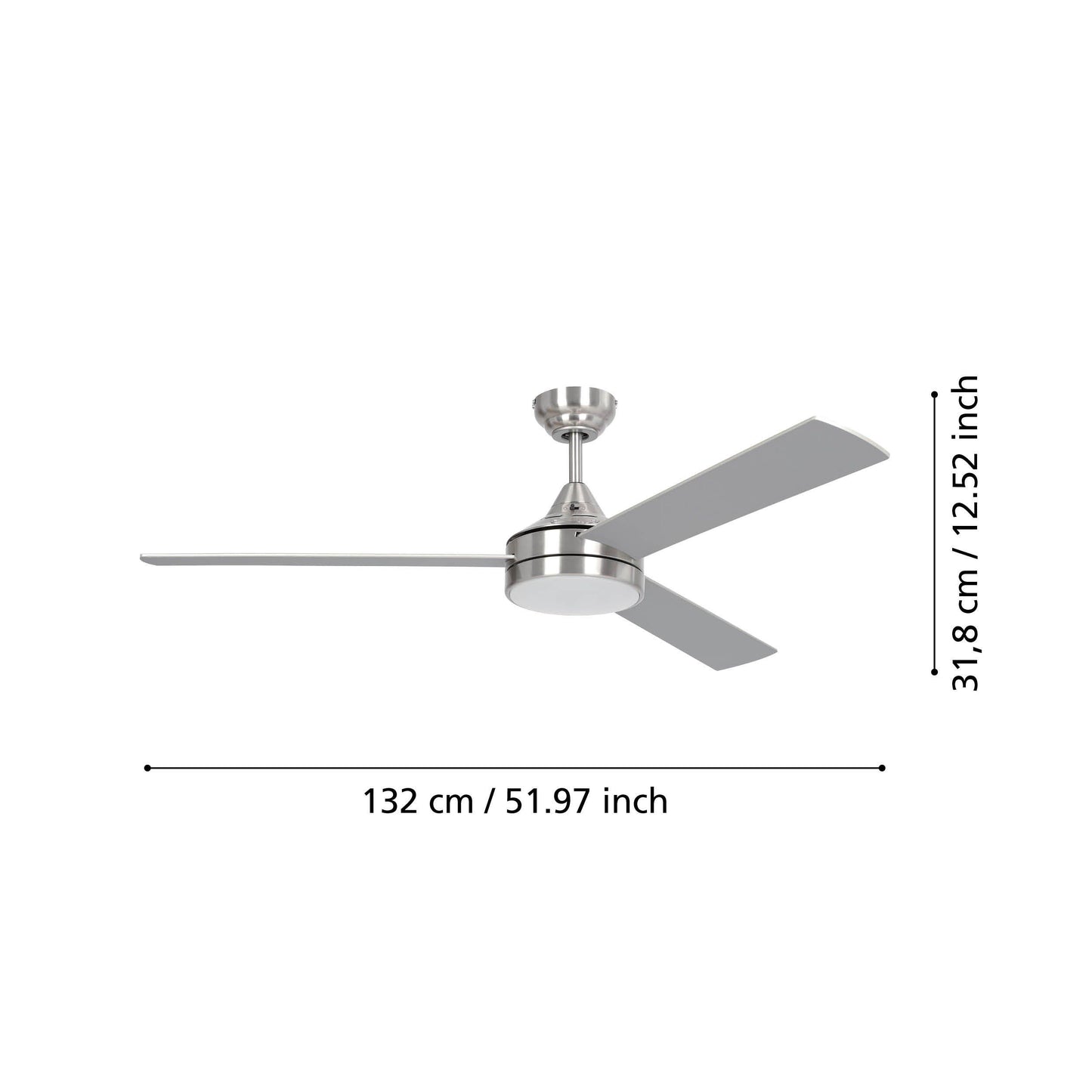 EG/35081 | EGLO SESIMBRA LED CEILING FAN WITH REMOTE