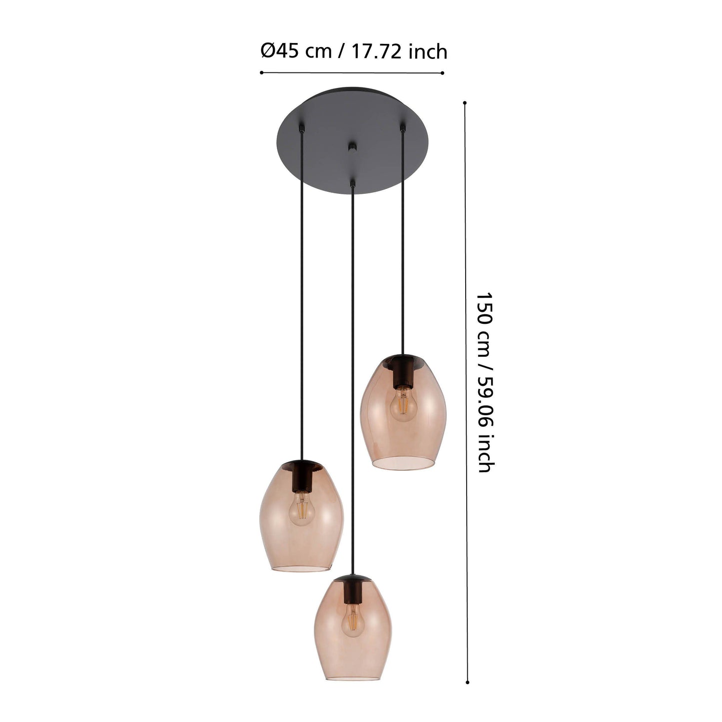 EG/390161 | EGLO ESTANYS PENDANT LIGHT