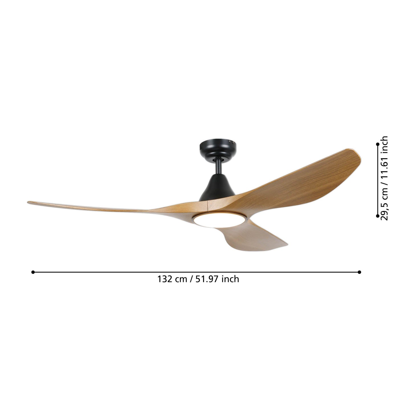 EG/35113 | EGLO PORTSEA LED CEILING FAN WITH REMOTE
