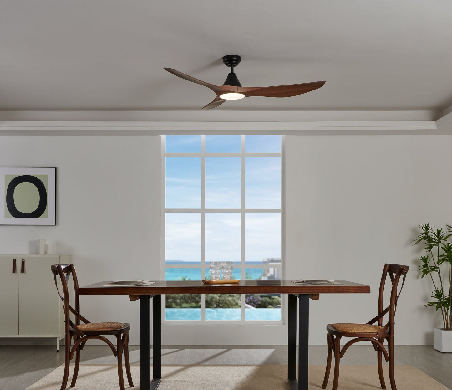 EG/35113 | EGLO PORTSEA LED CEILING FAN WITH REMOTE
