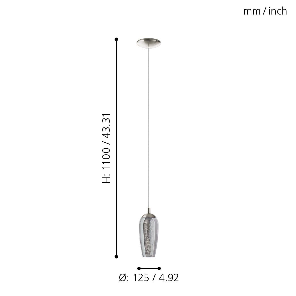 EG/96343 | EGLO FARSALA PENDANT LIGHT