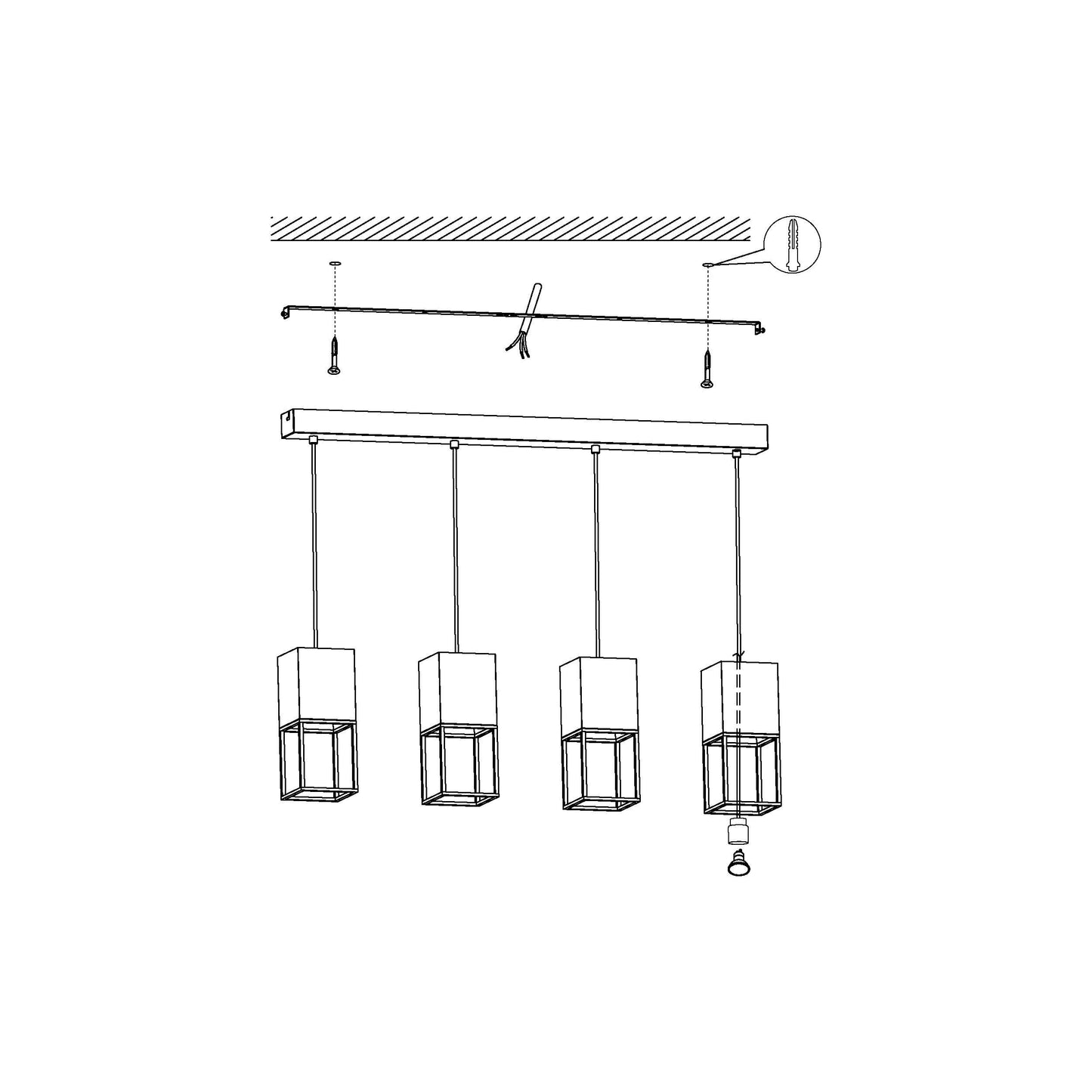 EG/97734 | EGLO MONTEBALDO PENDANT LIGHT