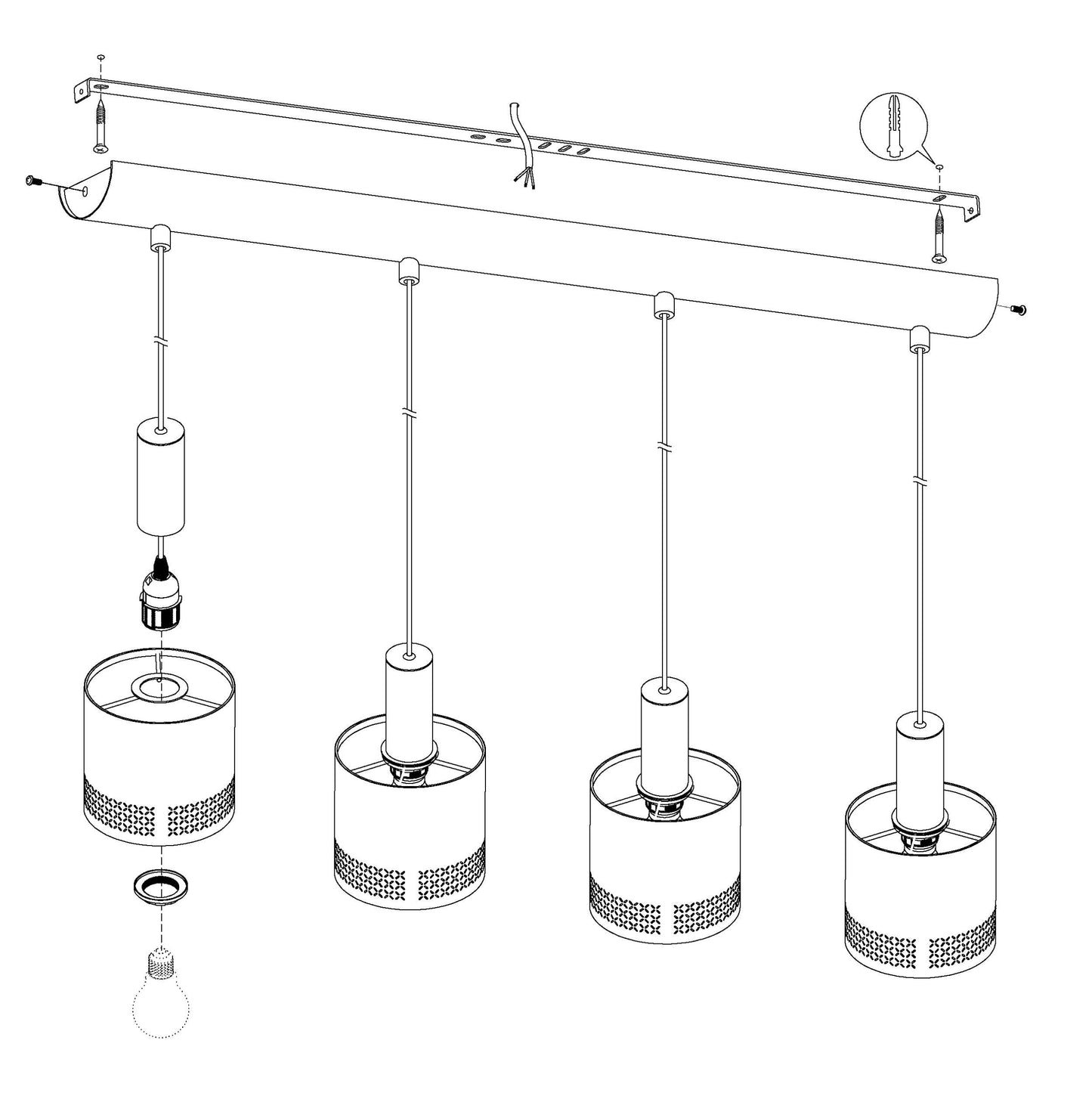 EG/99275 | EGLO ESTEPERRA PENDANT LIGHT