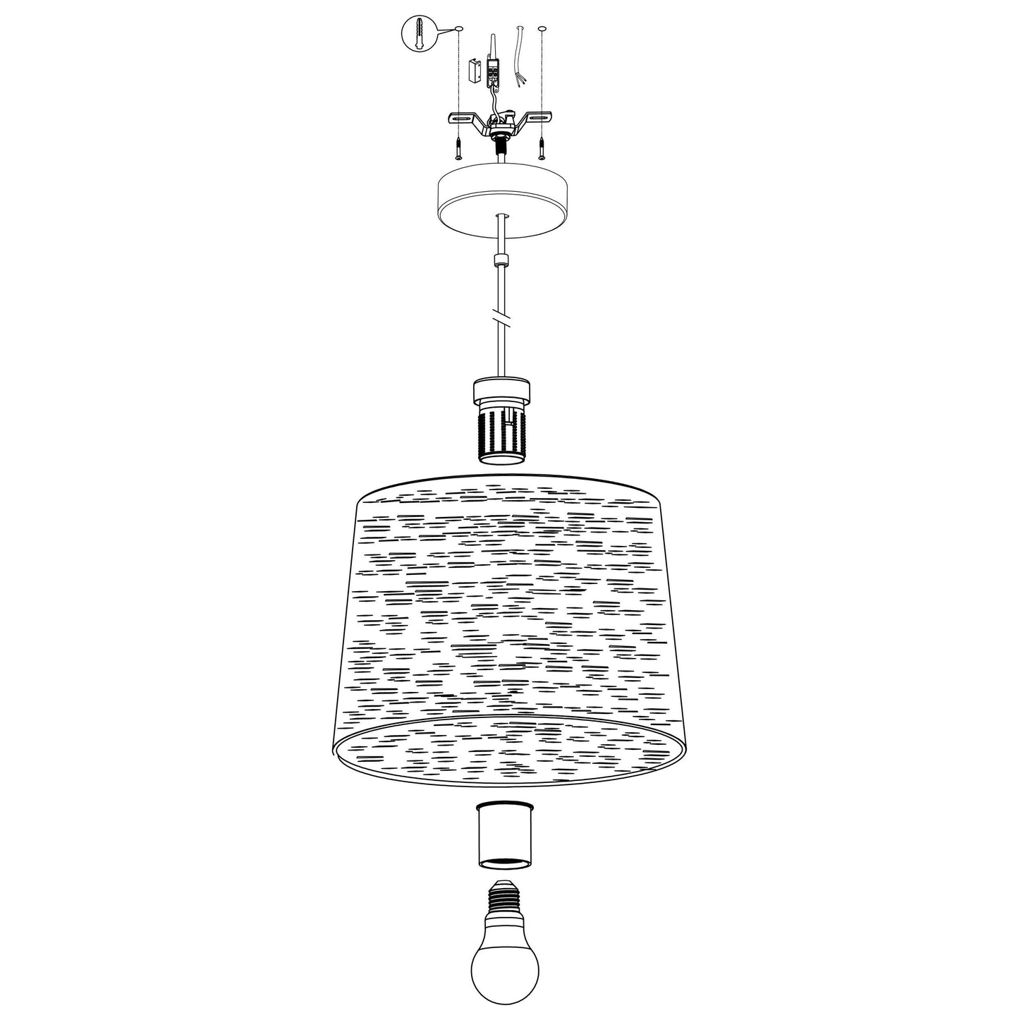 EG/99439 | EGLO SEGEZIA PENDANT LIGHT