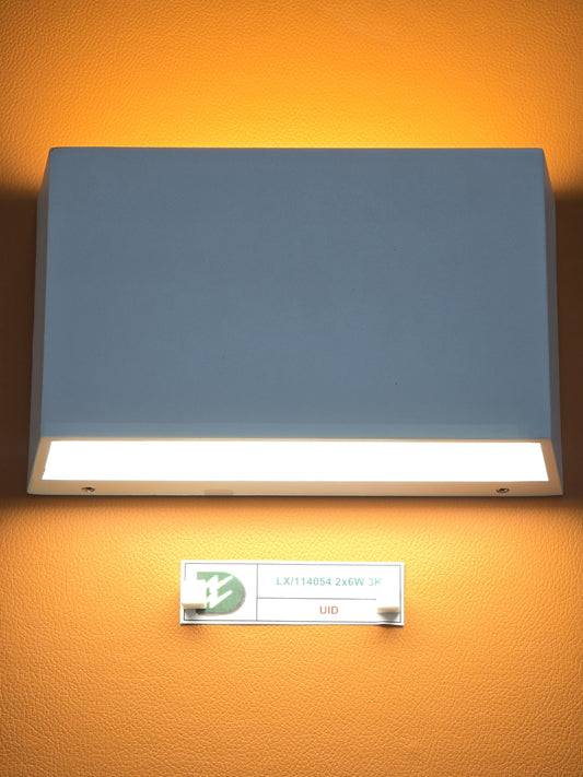 LX/114054 | LUMAX UP & DOWN LIGHT LED 2*6W - 3K MATT WHITE