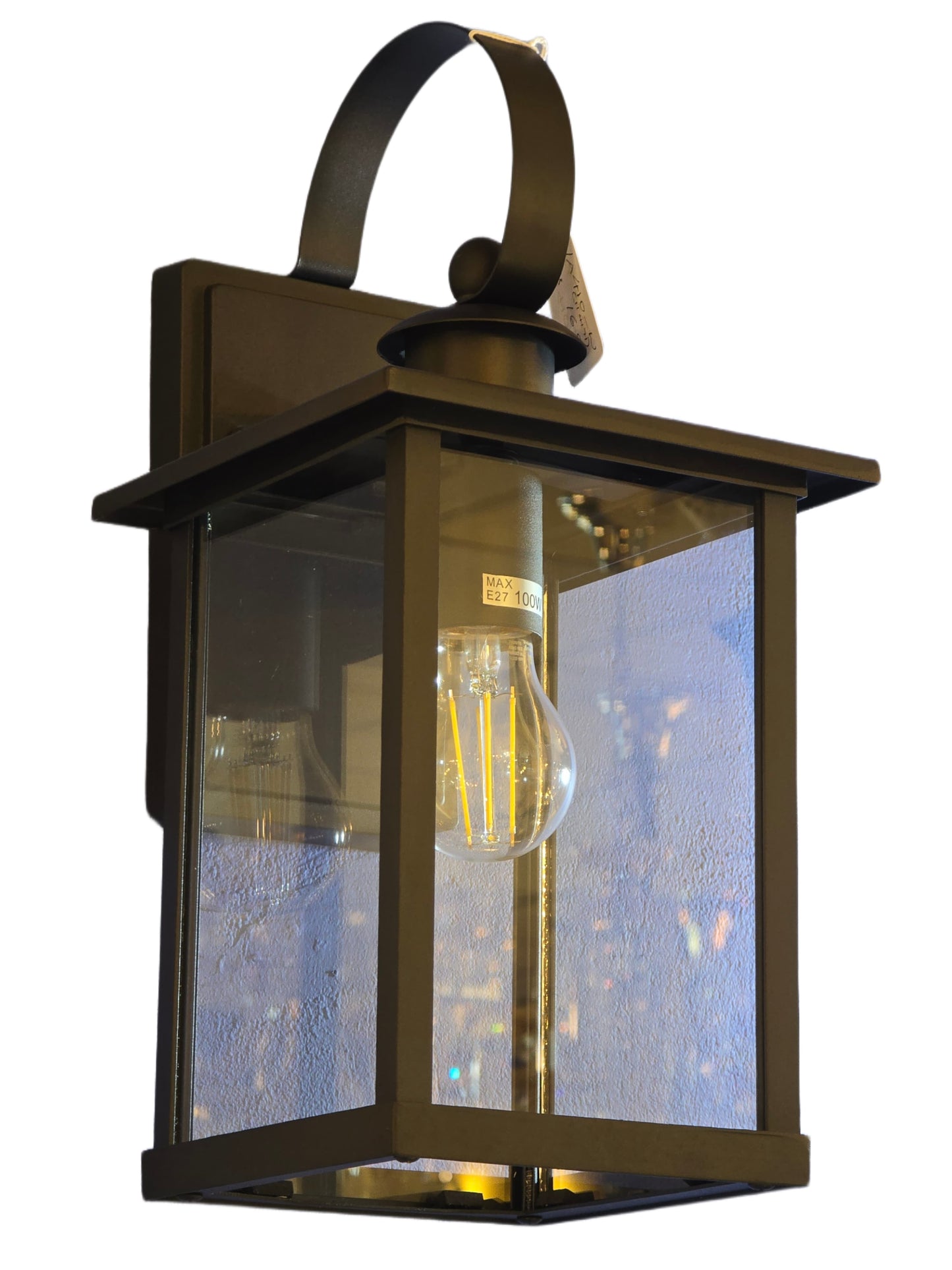 LX/114171 | LUMAX OUTDOOR WALL LIGHT - MATT BLACK