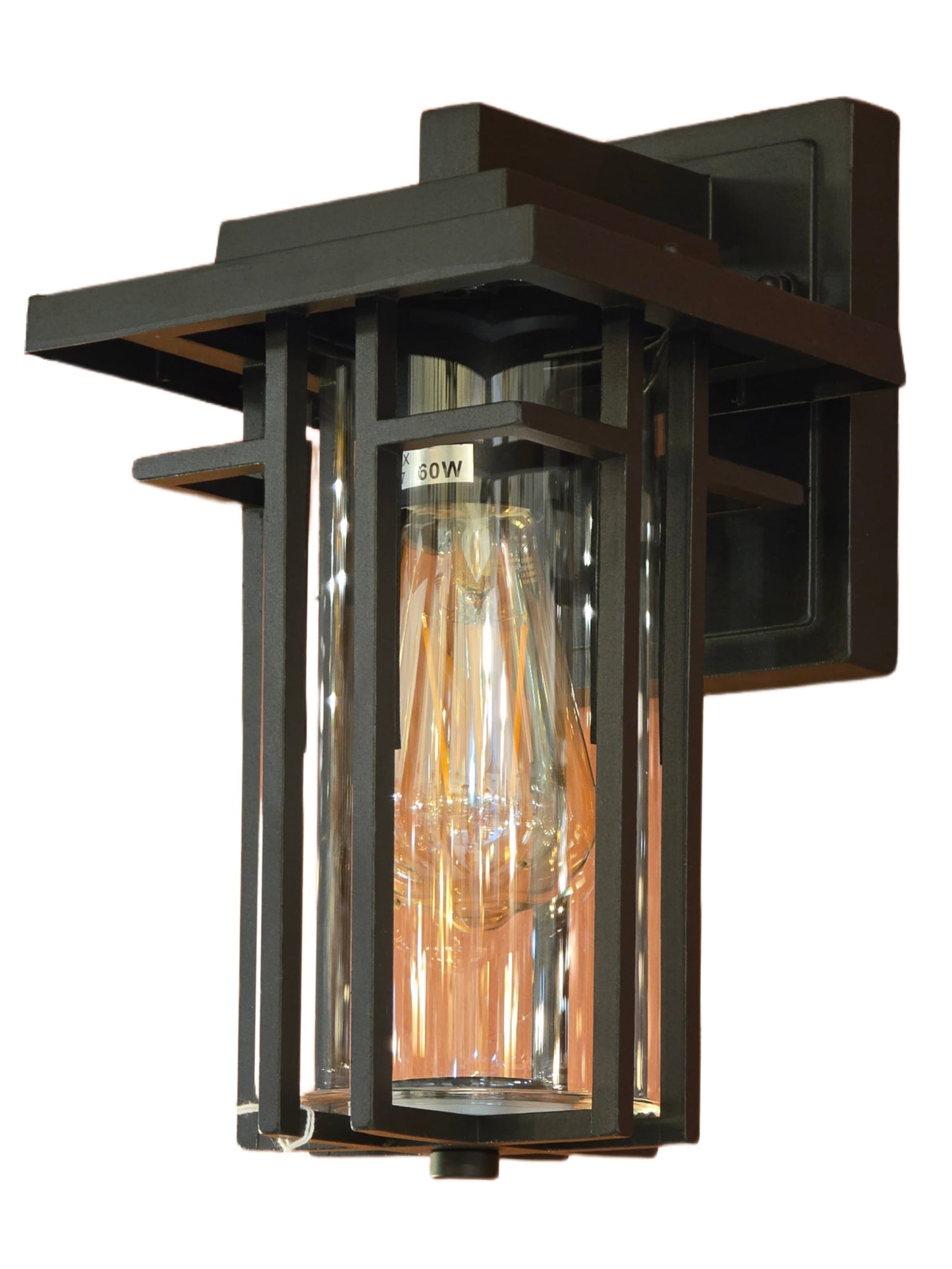 LX/114183 | LUMAX OUTDOOR WALL LIGHT - MATT BLACK