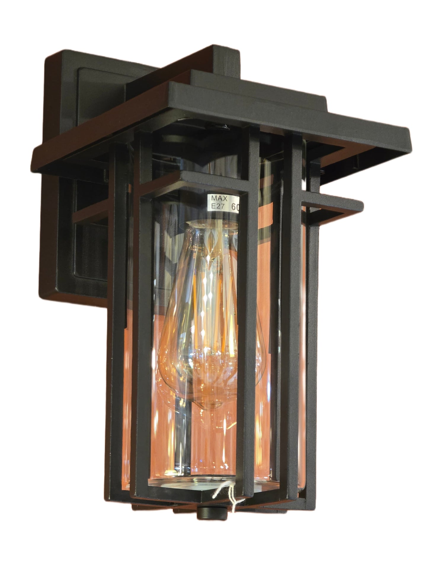 LX/114183 | LUMAX OUTDOOR WALL LIGHT - MATT BLACK