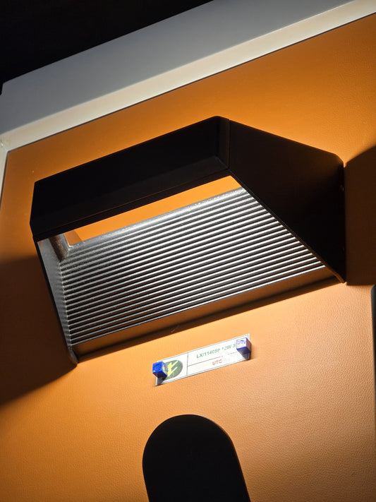 LX/114059 | LUMAX UP & DOWN LIGHT IP65 LED 12W - 3K MATT BLACK