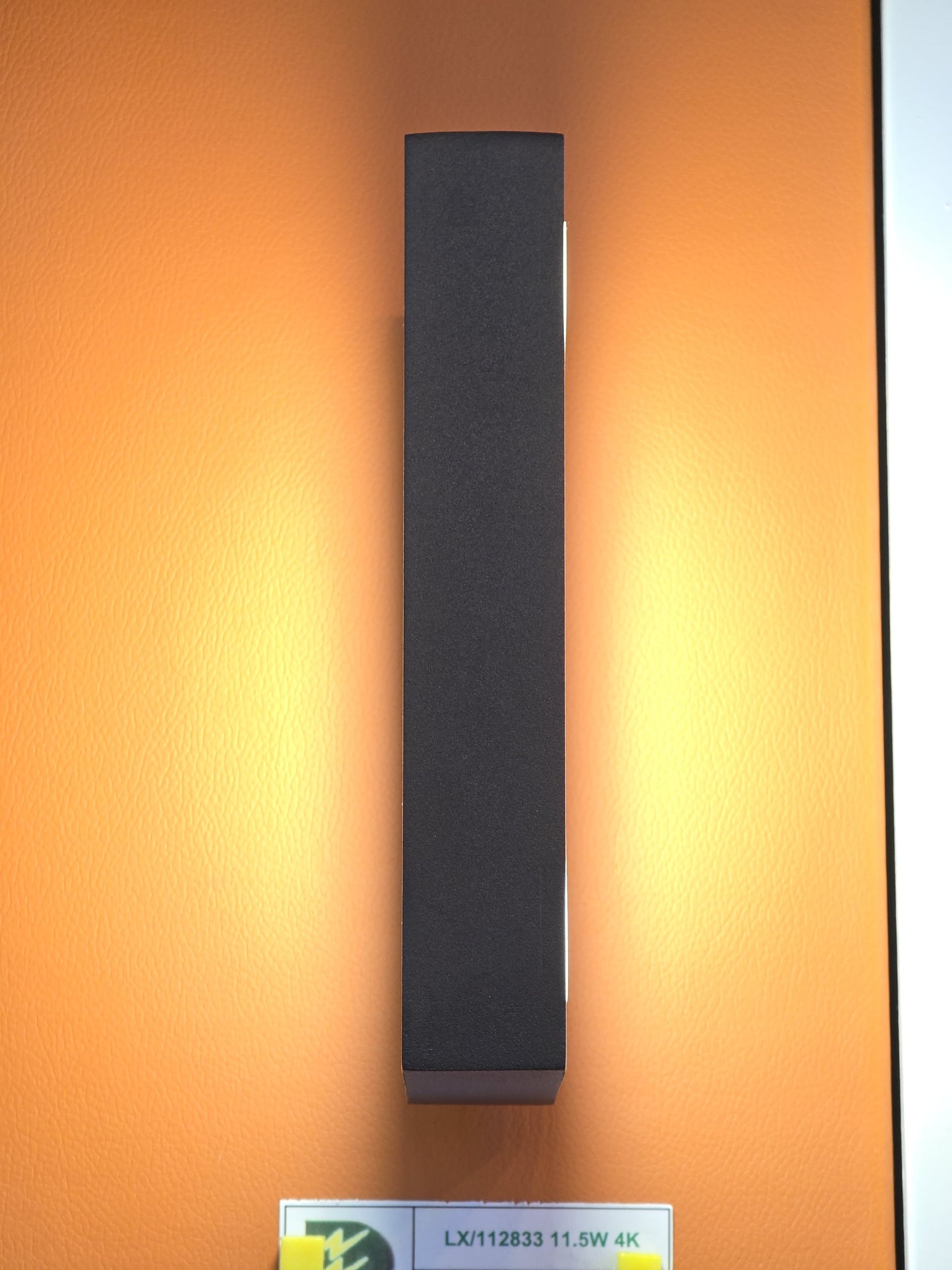 LX/112833 | LUMAX WALL LIGHT IP44 LED 11.5W - 4K MATT BLACK