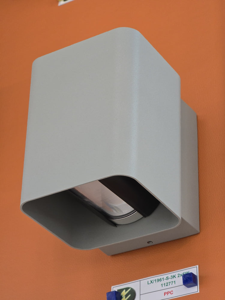 LX/112771 | LUMAX UP & DOWN LIGHT LED 2*6W | 3K/4K SILVER