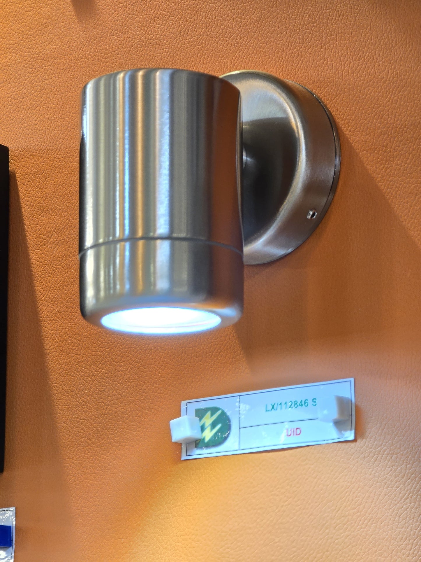 LX/112846 | LUMAX WALL LIGHT IP65 GU10 - STAINLESS STELL