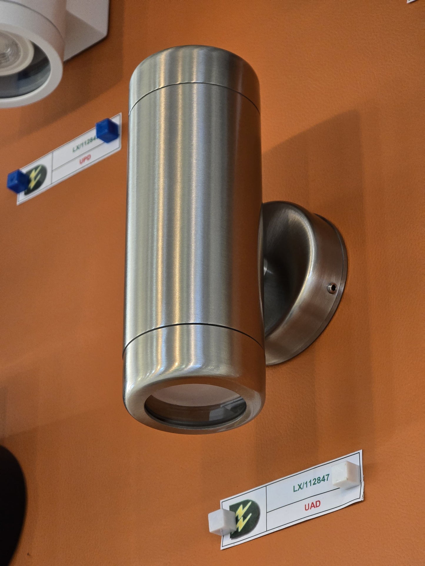 LX/112847 | LUMAX WALL LIGHT IP65 GU10 - STAINLESS STEEL