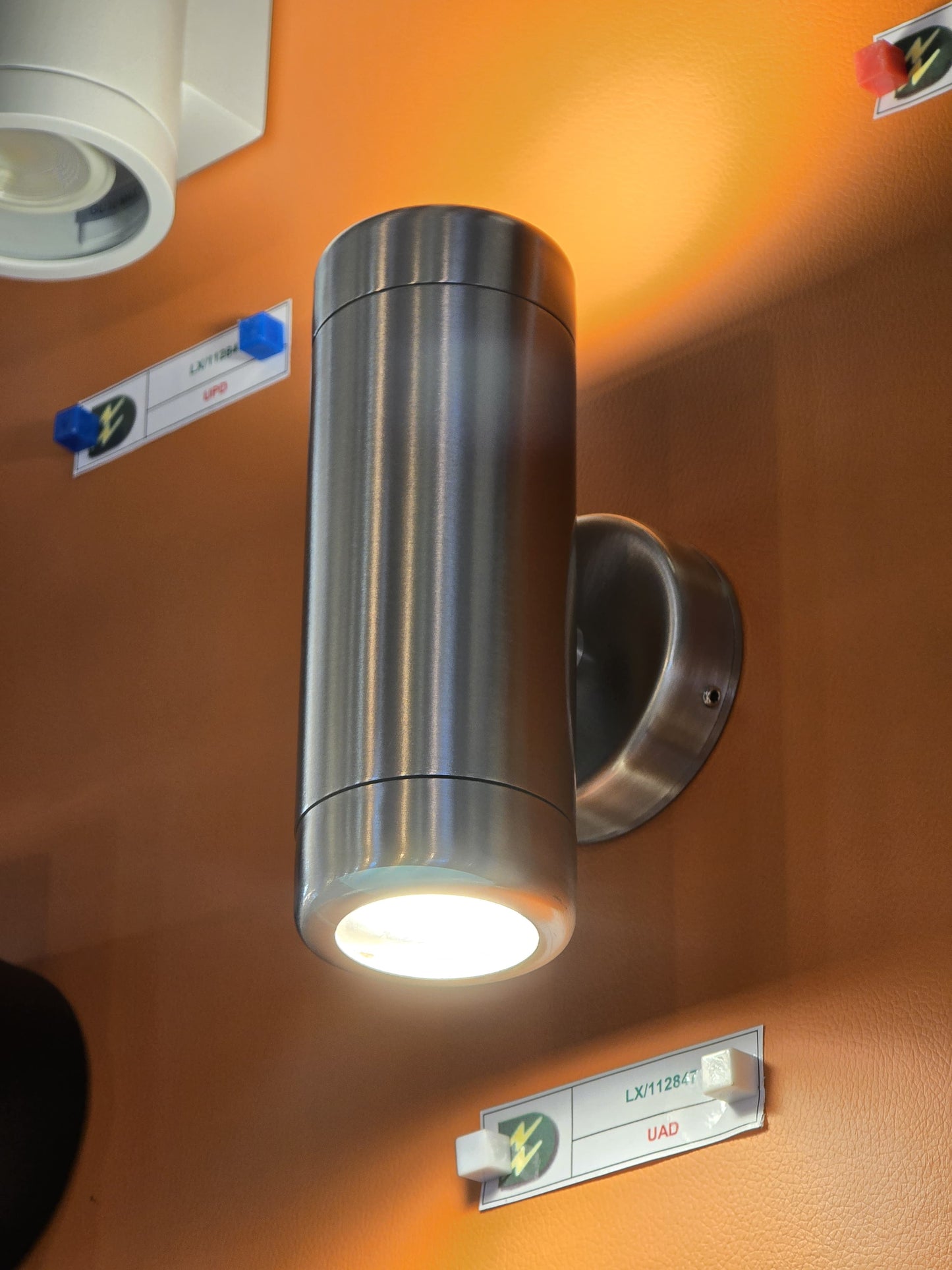 LX/112847 | LUMAX WALL LIGHT IP65 GU10 - STAINLESS STEEL