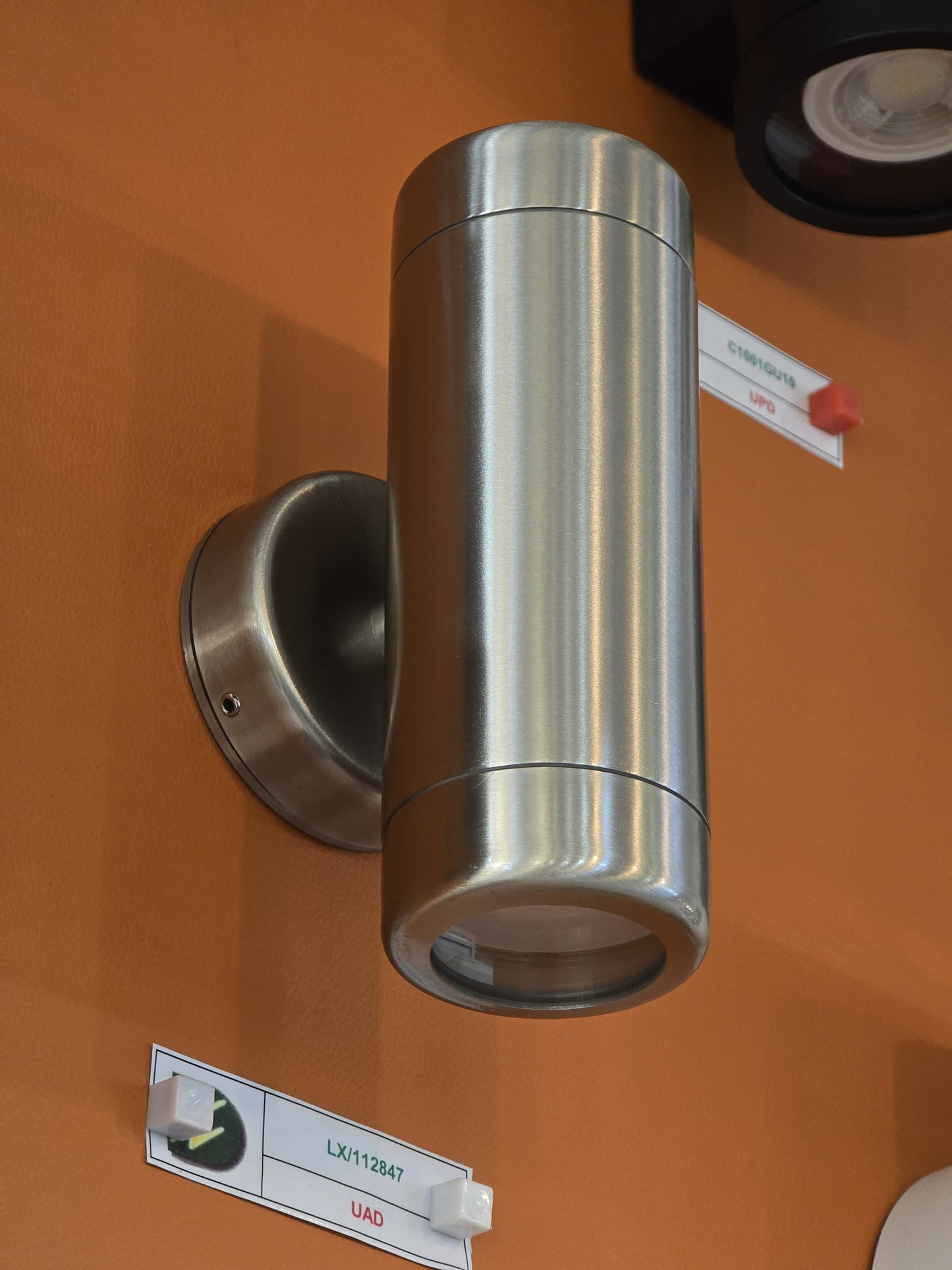 LX/112847 | LUMAX WALL LIGHT IP65 GU10 - STAINLESS STEEL