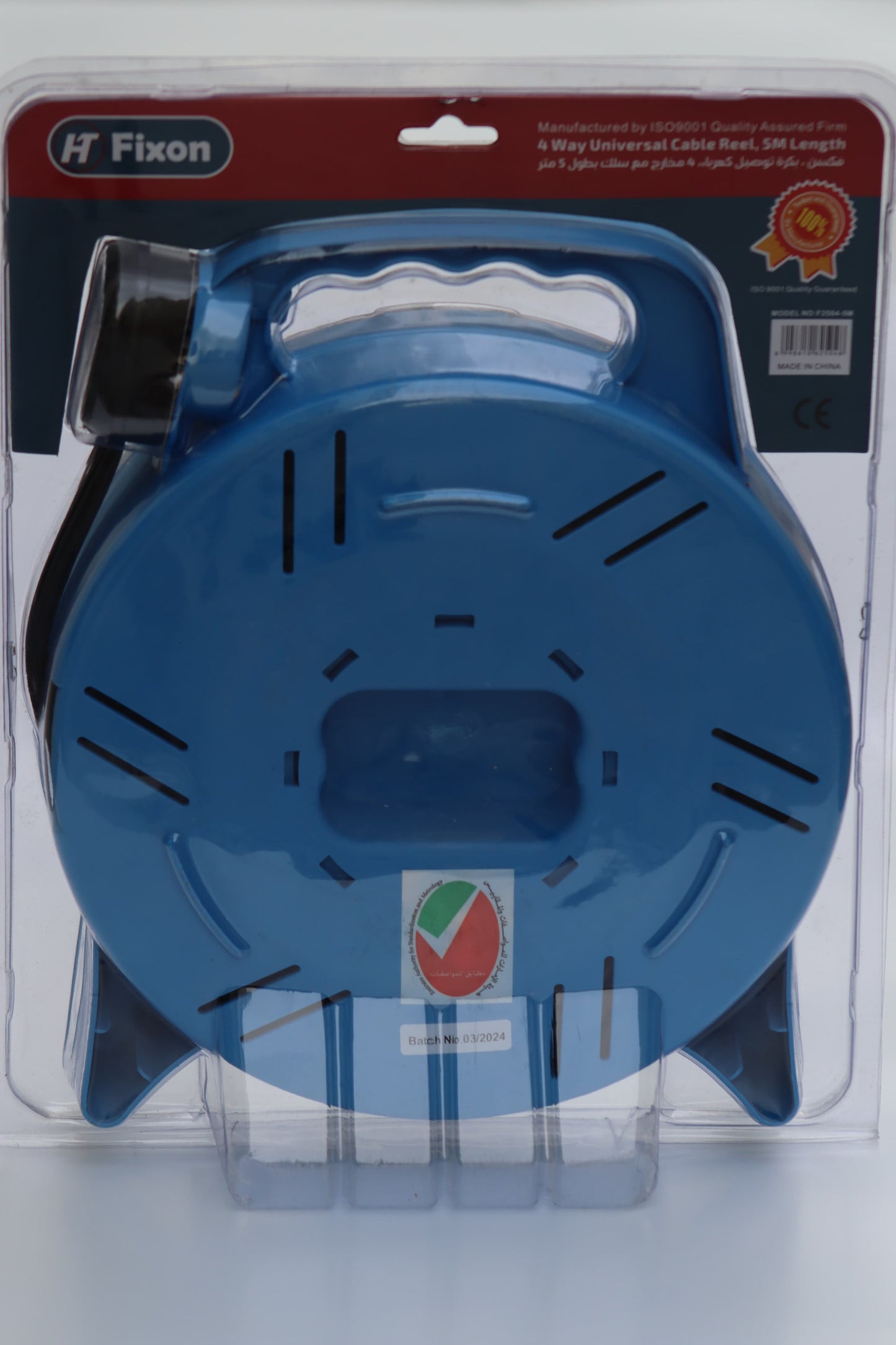 F/2504 - 5M | FIXON CABLE REEL 4WAY 5M