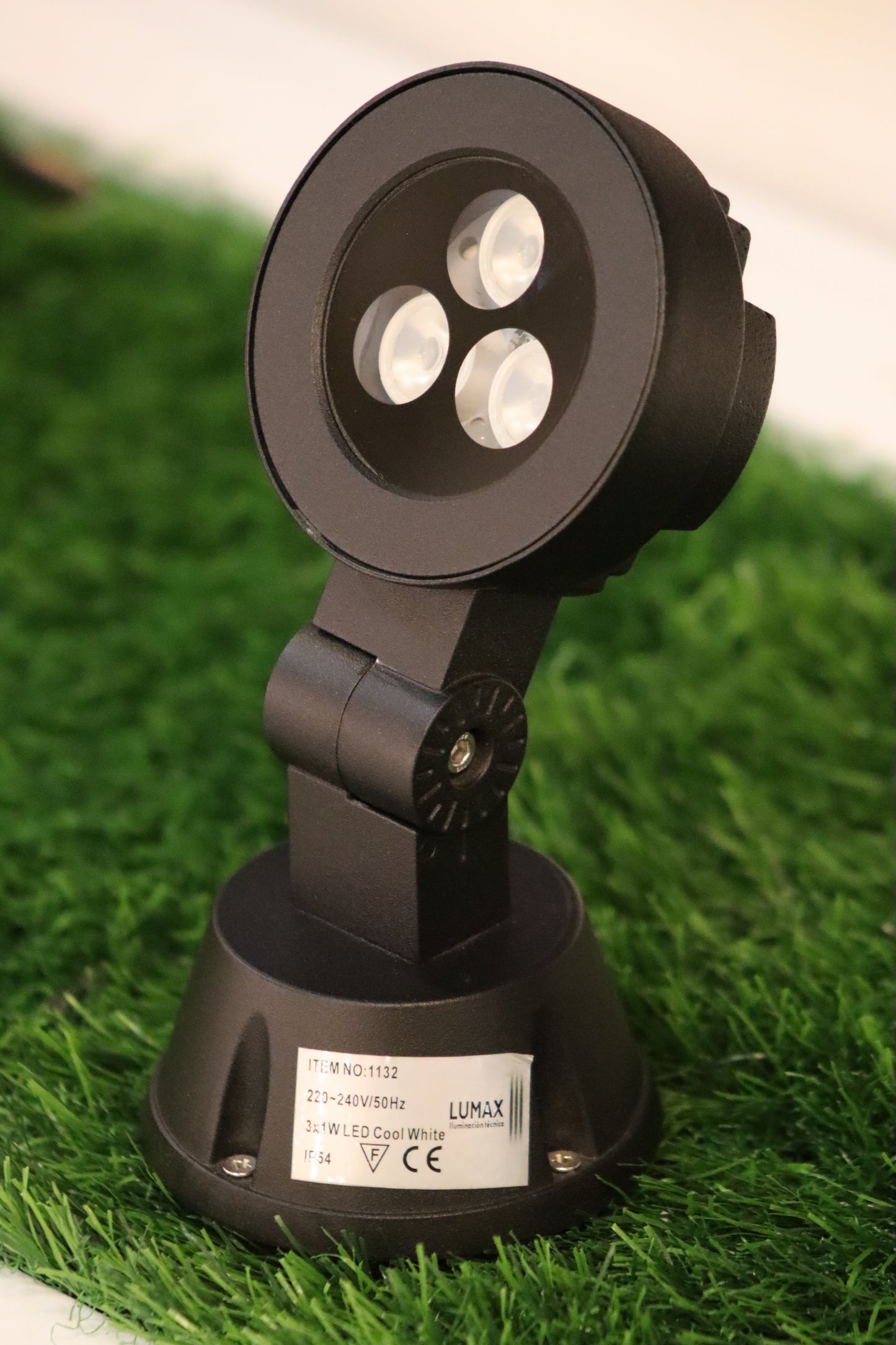 LX/108161 | LUMAX SPIKE LIGHT 3*1W LED 6K - MATT BLACK