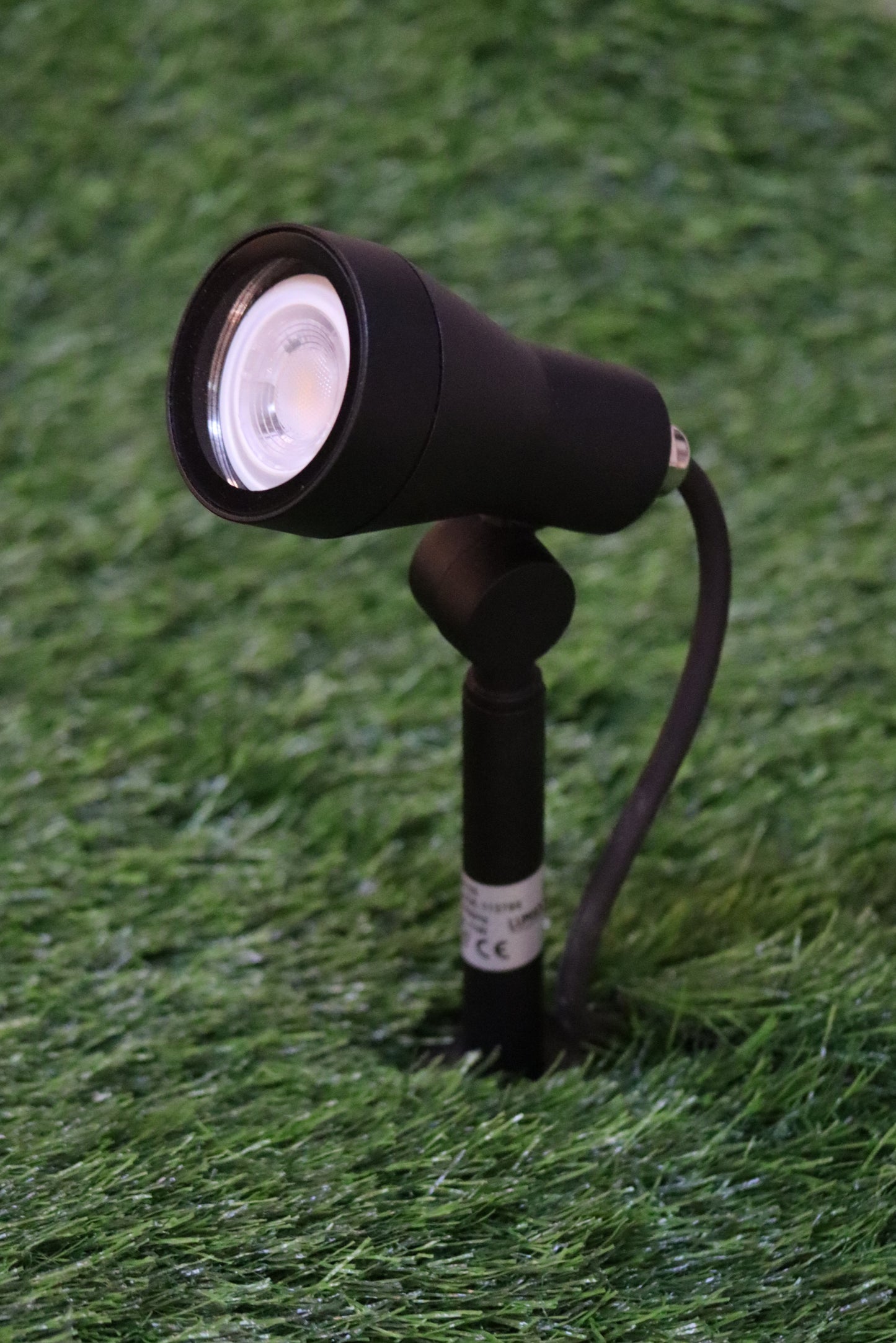 LX/113786 | LUMAX SPIKE LIGHT GU10 MATT BLACK