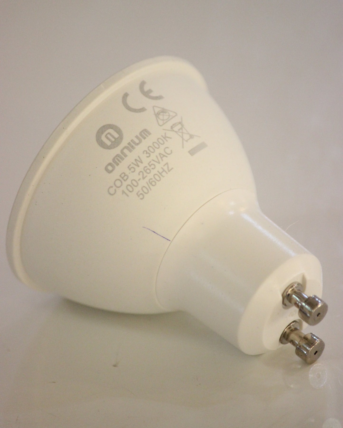 OM/112446 | OMNIUM GU10 LED COB 5W WW - 3000K