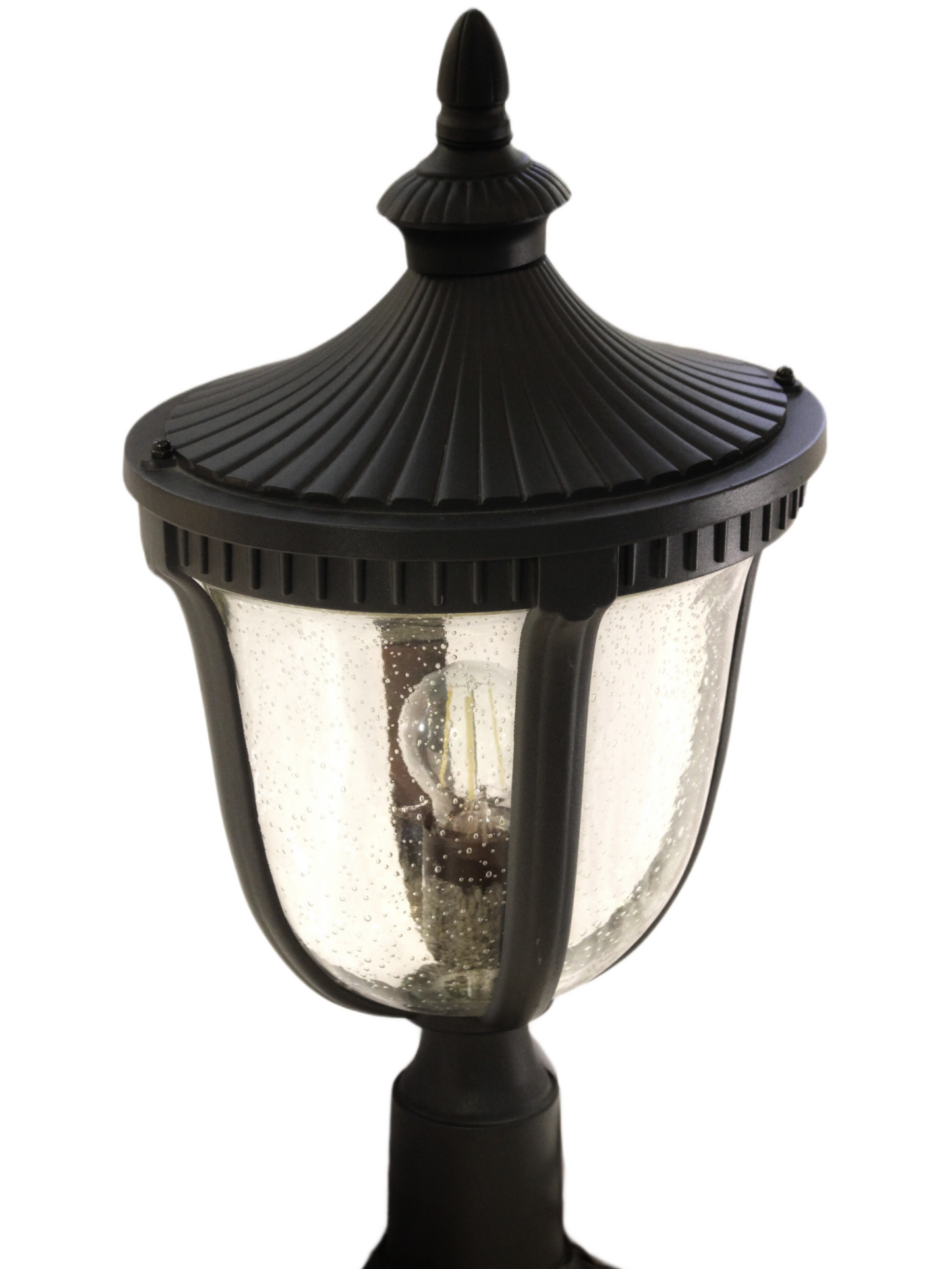 LX/108052 | LUMAX BOUNDARY WALL TOP LIGHT - BLACK