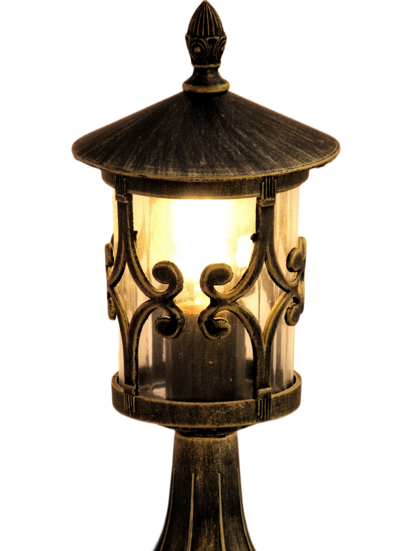 LX/110727 | LUMAX BOUNDARY WALL TOP - BLACK GOLD