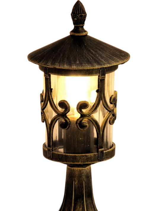 LX/110727 | LUMAX BOUNDARY WALL TOP - BLACK GOLD