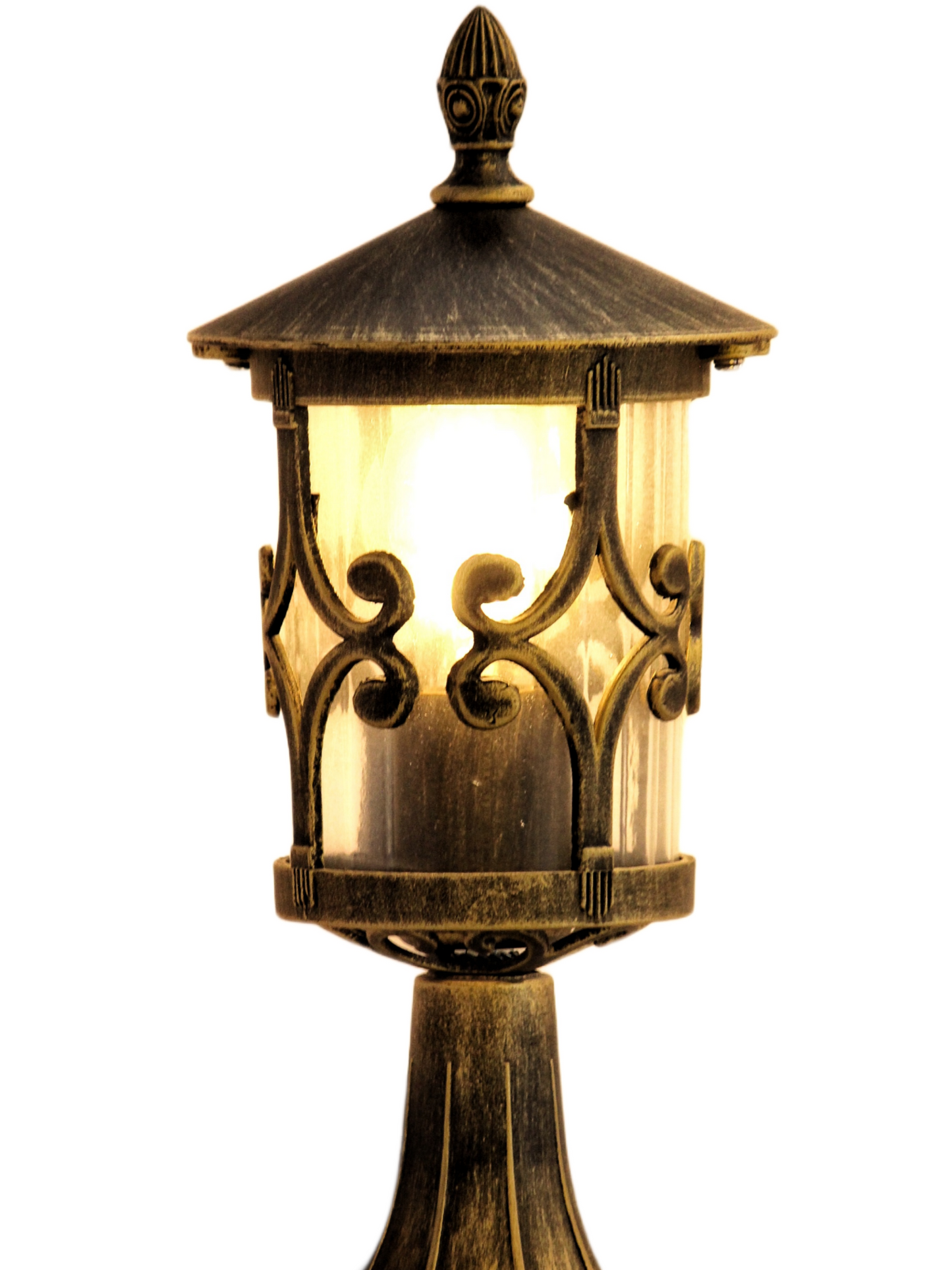 LX/110727 | LUMAX BOUNDARY WALL TOP - BLACK GOLD