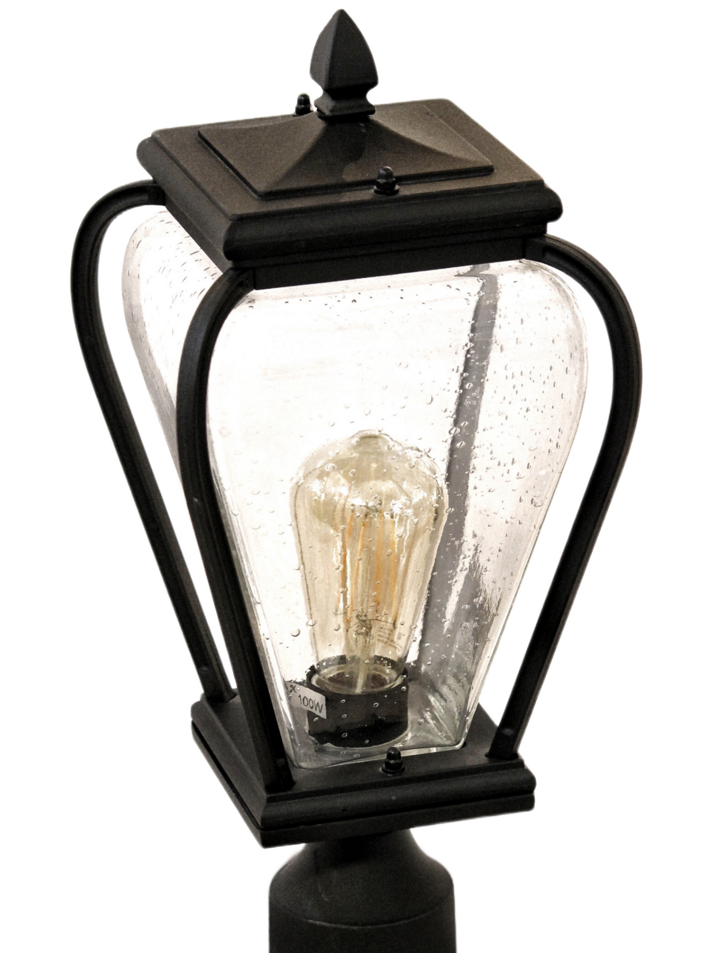 LX/113187 | LUMAX WALL TOP LIGHT - MATT BLACK