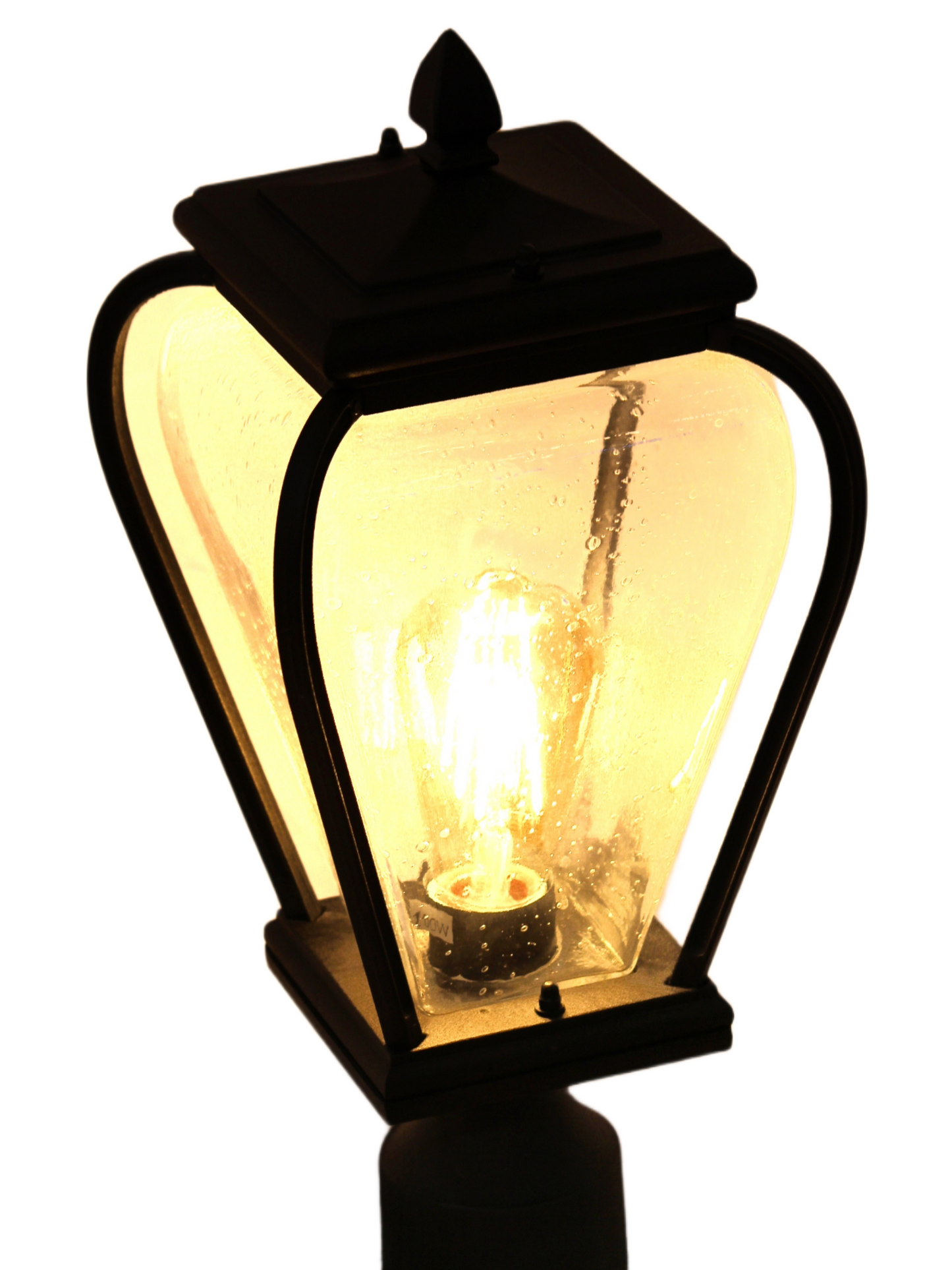 LX/113187 | LUMAX WALL TOP LIGHT - MATT BLACK