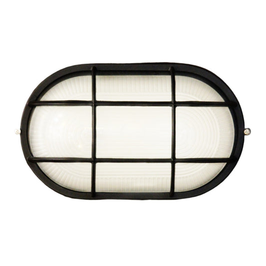LX/113399 | LUMAX OUTDOOR BULKHEAD LIGHT - MATT BLACK