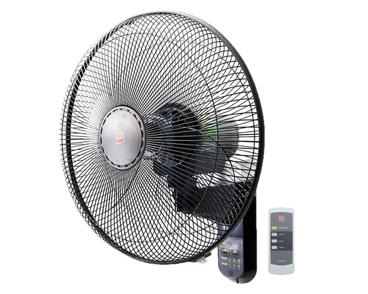 K/M40M/BK | KDK 16" REMOTE WALL FAN - BLACK