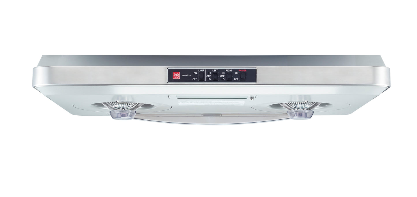 K/90HQUA | KDK RANGEHOOD SILVER - CFM 462