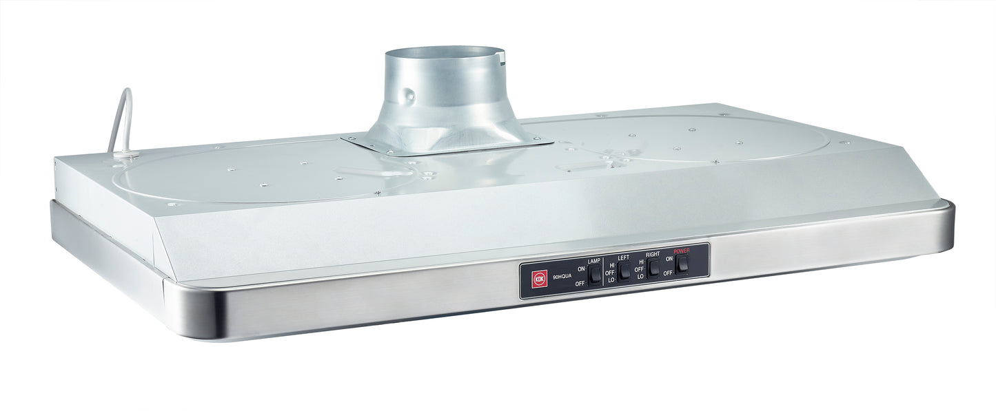 K/90HQUA | KDK RANGEHOOD SILVER - CFM 462