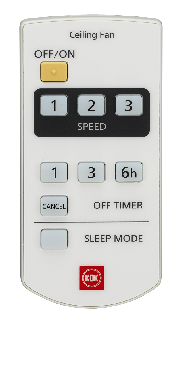 K/U56PR | KDK 56" CEILING FAN - REMOTE CONTROL