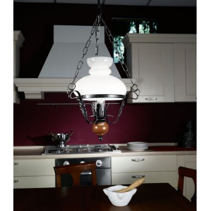 EG/91028 | EGLO RUSTIC HANGING CHANDELIER