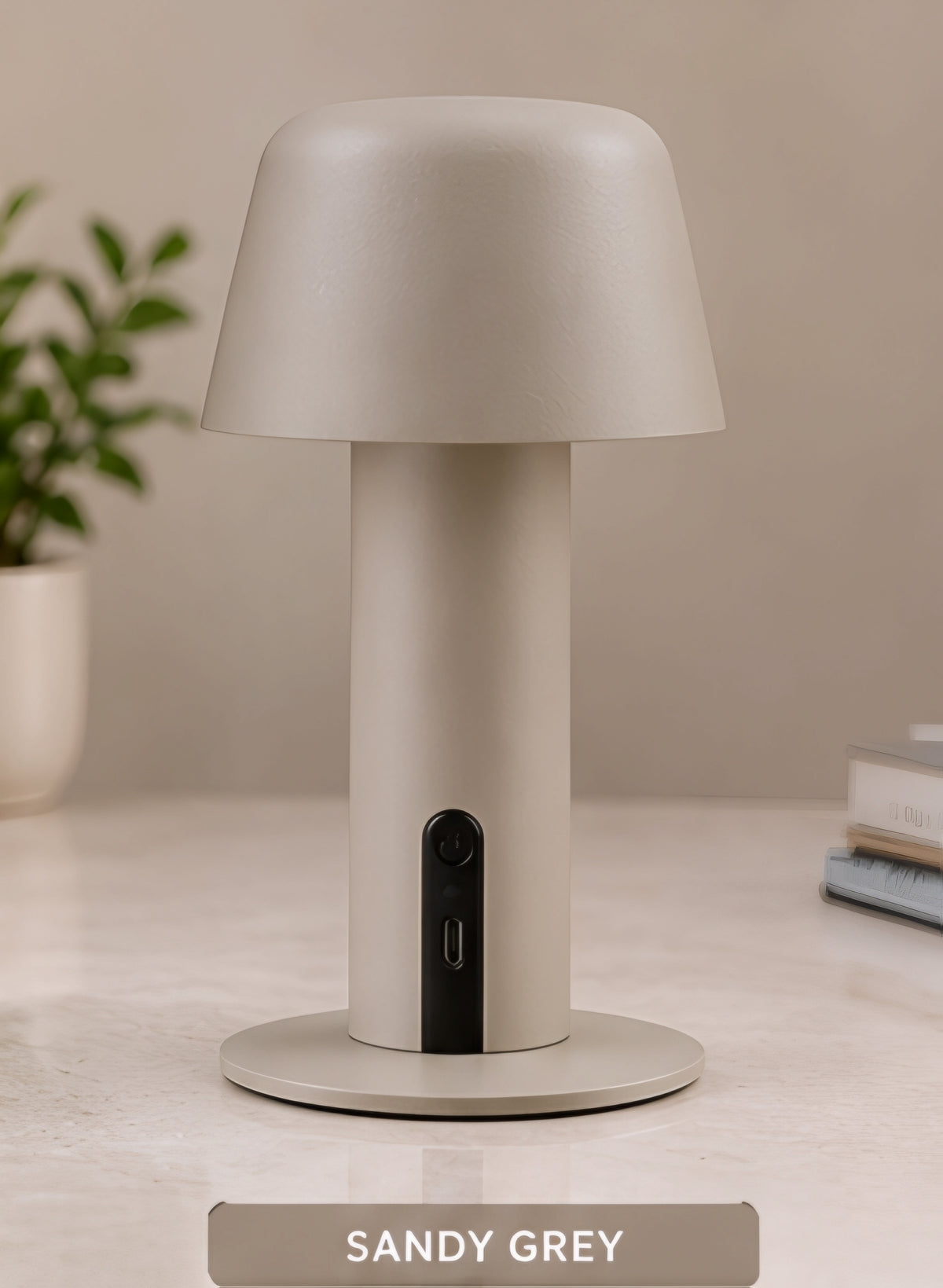 LX/3272 - LUMAX TABLE LAMP LED 3CCT TYPE-C CHARGEABLE